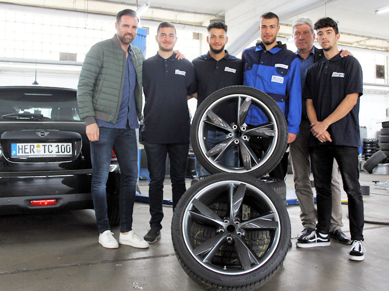 Reifen Stiebling TuS Haltern Azubis tb