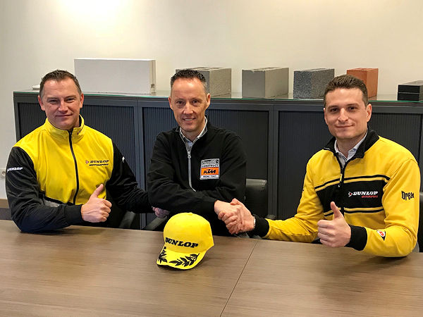 Dunlop MXGP Partnerschaft mit Standing Construct KTM