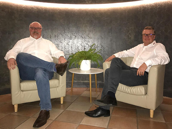 Hasenpflug Uwe links und Wasel Wolfgang