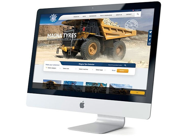Magna Tyres neue Website
