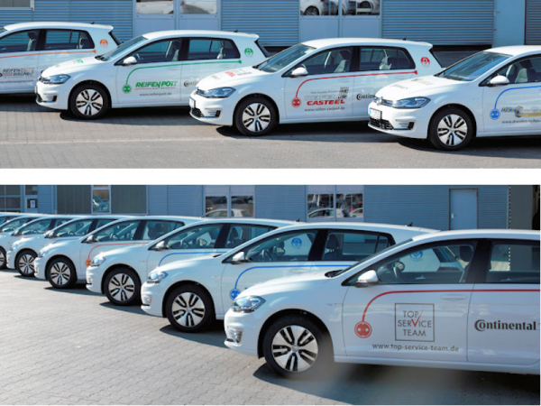 Team unter Strom