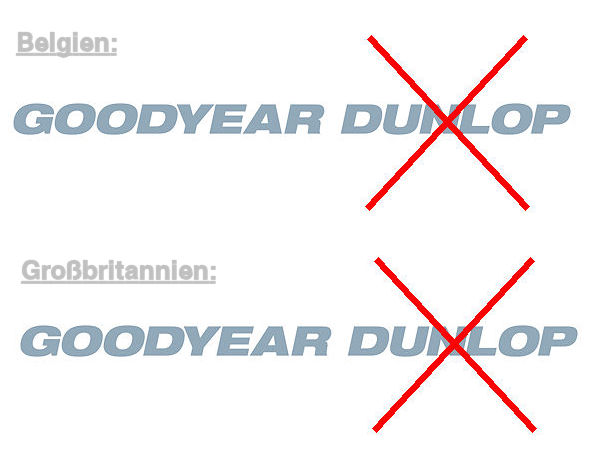 Goodyear Umfirmierung auch in UK