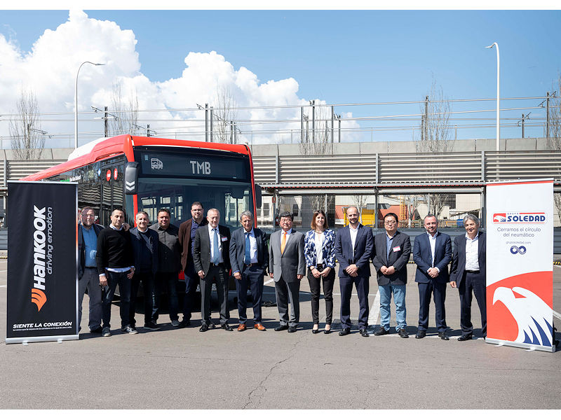 Grupo Solidad TMB Großauftrag zusammen mit Hankook