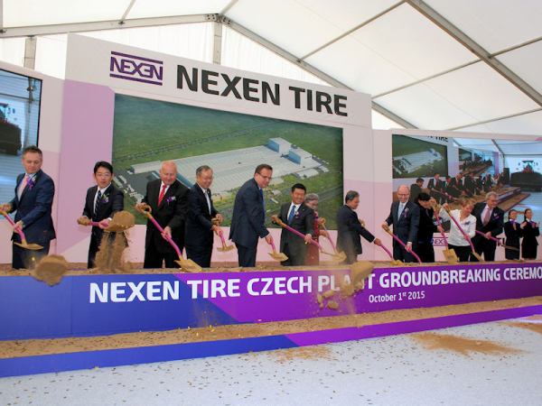 Nexen Tschechien Grundsteinlegung tb