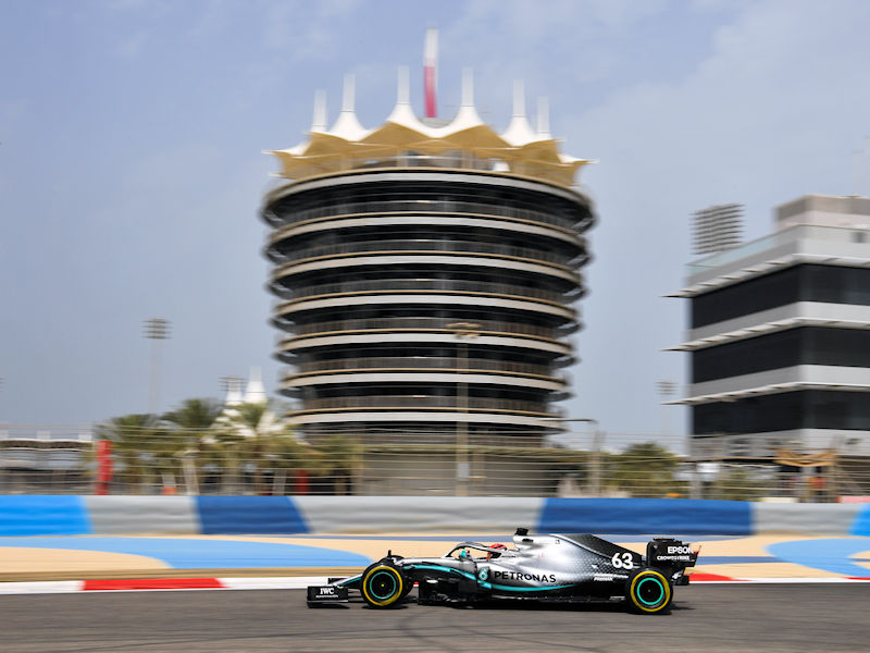 Pirelli Russell Formel 1 sakhir t01 wednesday10 332251