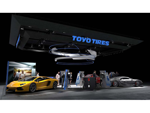 Toyo Tires Stand klein