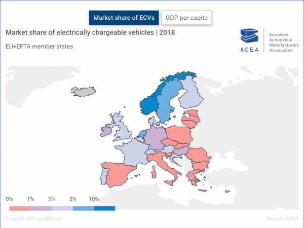 ACEA EV Zulassungen tb