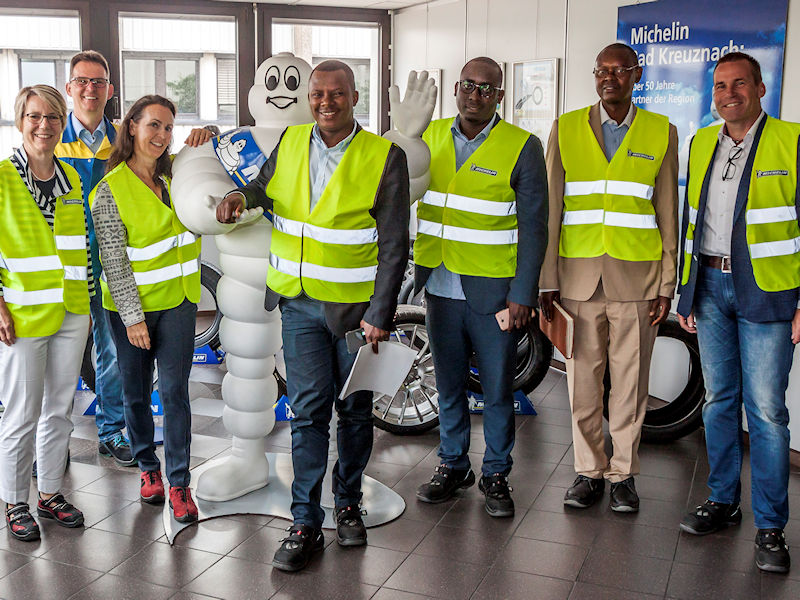 Michelin Delegation Ruanda