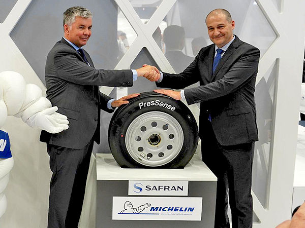 Michelin und Safran präsentieren PreSense