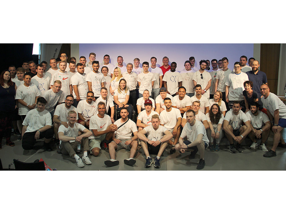 Team lädt 70 Azubis zum Team Cup 2.0