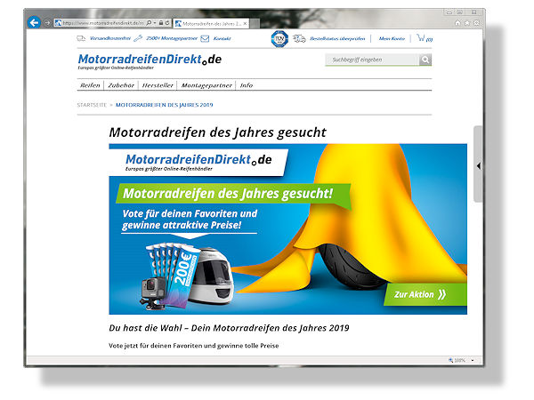 Delticom sucht Motorradreifen des Jahres