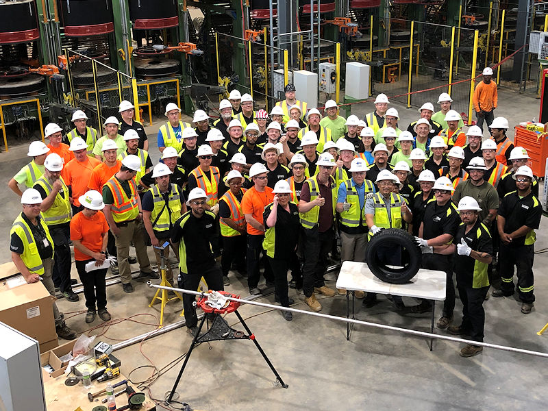 Nokians erster Reifen aus US Werk Dayton