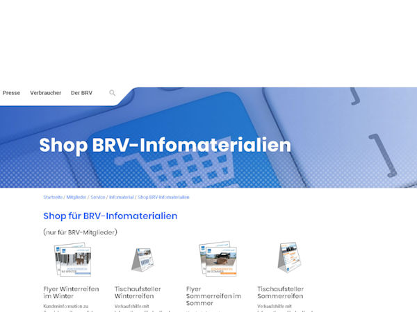 BRV Onlineshop klein