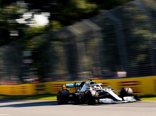 Lewis Hamilton Mercedes Australian GP Q3 tb