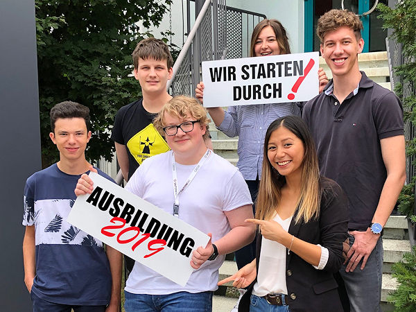 Saitow sechs neue Azubis 2019