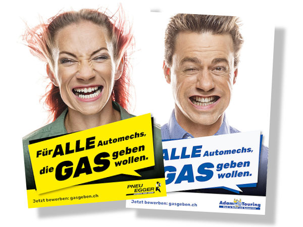 Adam Touring und Pneu Egger Gasgeben Stellenplattform