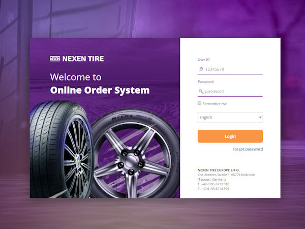 Nexen Onlineshop klein