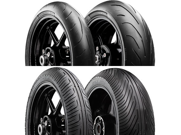 Avon Tyres 3D Ultra Evo und 3D Ultra Xtreme Rain Racer
