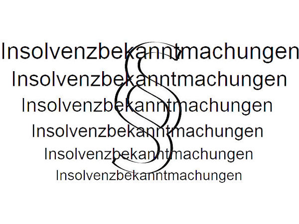 Insolvenzbekanntmachungen