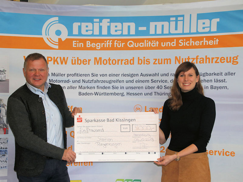 15 Jahre Engagement Reifen Müller zeigt Profil tb