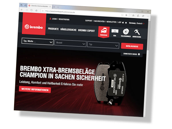 Brembo Aftermarket Website