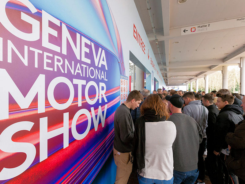 Genfer Automobilsalon Besucherzahlen tb