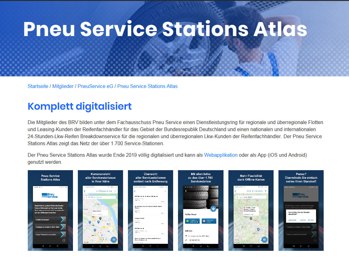 Pneu Service Atlas