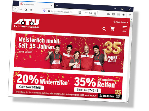 ATU Winterreifenschlussverkauf