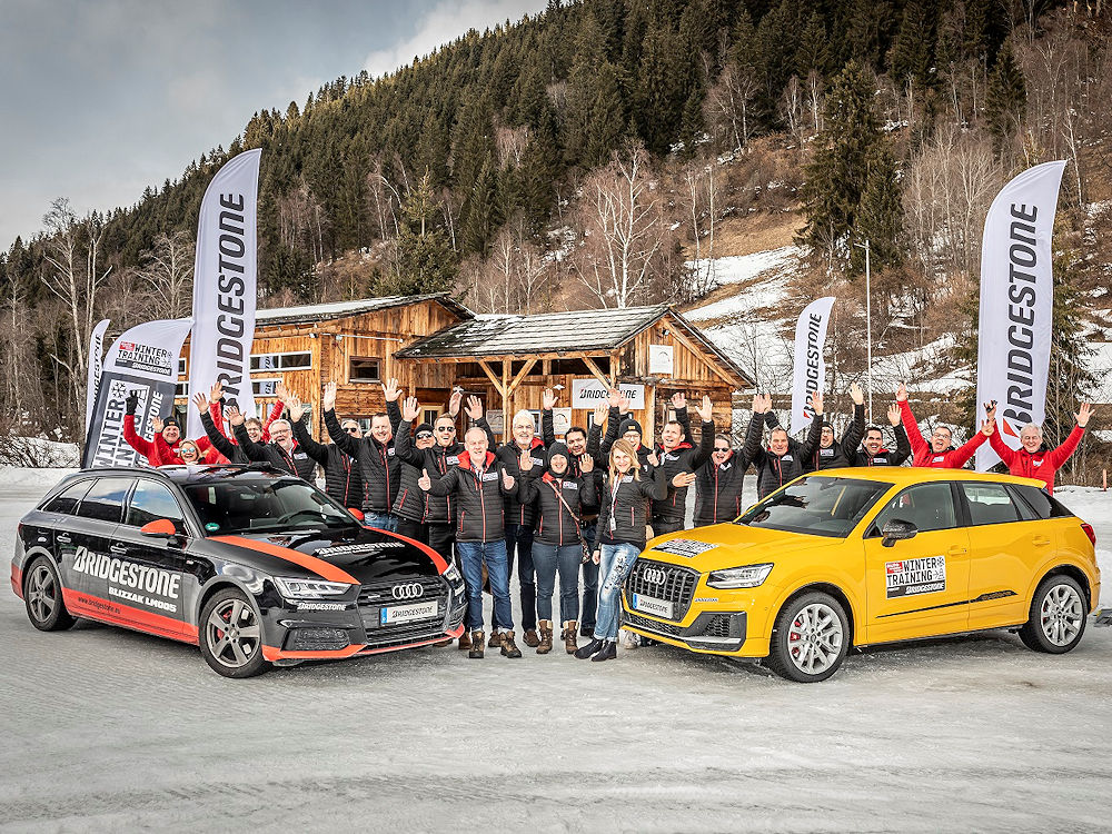 Bridgestone Winterfahrtraining im Salzburger Lungau