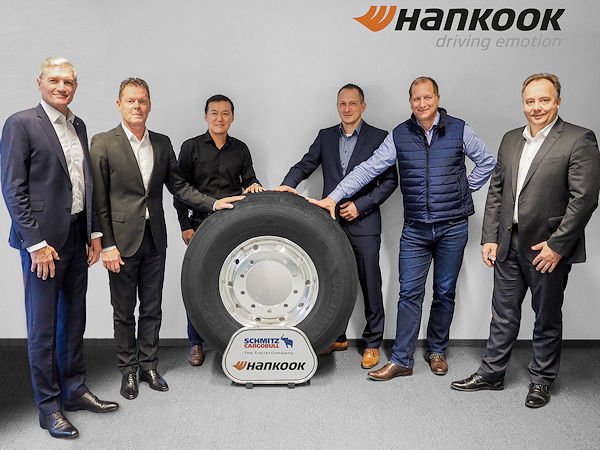 Hankook Zusammenarbeit mit Schmitz Cargobull