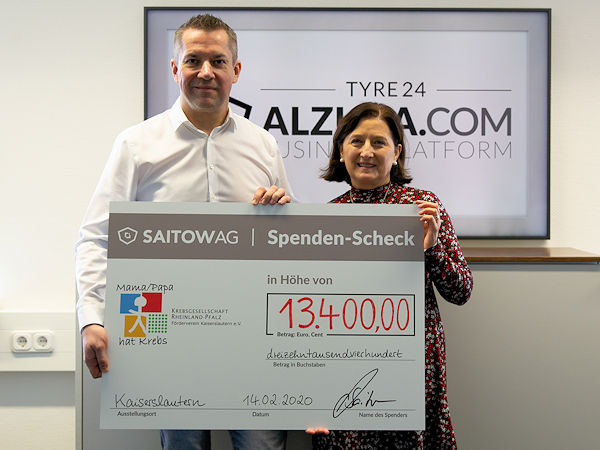 Saitow Mitarbeiterspende