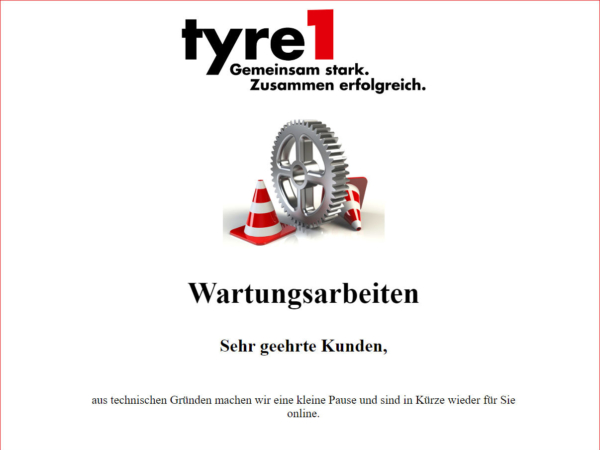 Tyre1 Shop offline