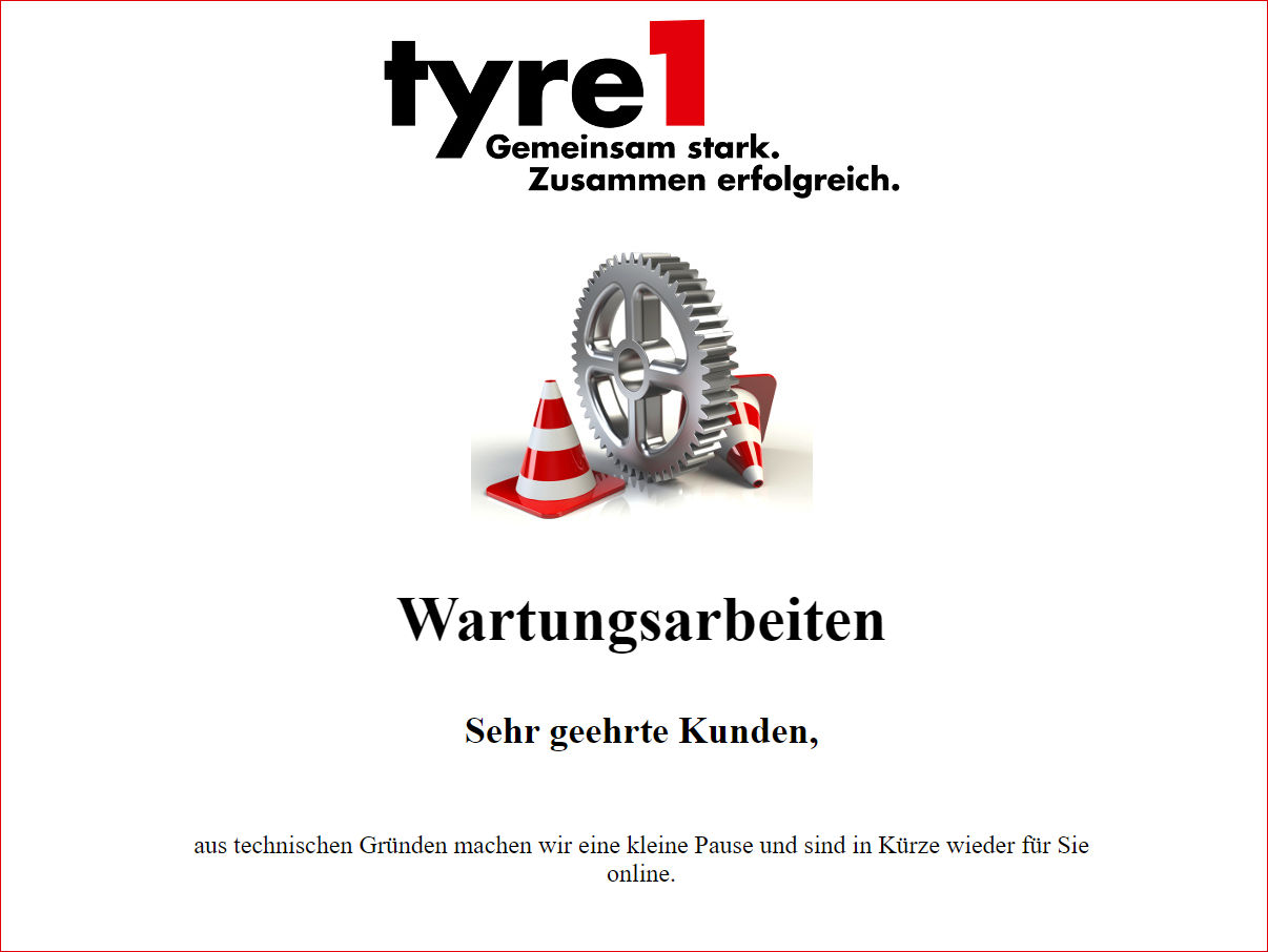 Tyre1 Shop offline