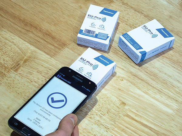 Hamaton RDKS Sensor mit NFC Technologie