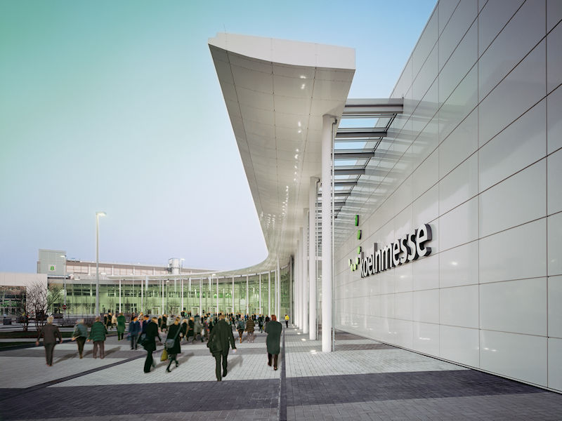 Koelnmesse Eingang tb