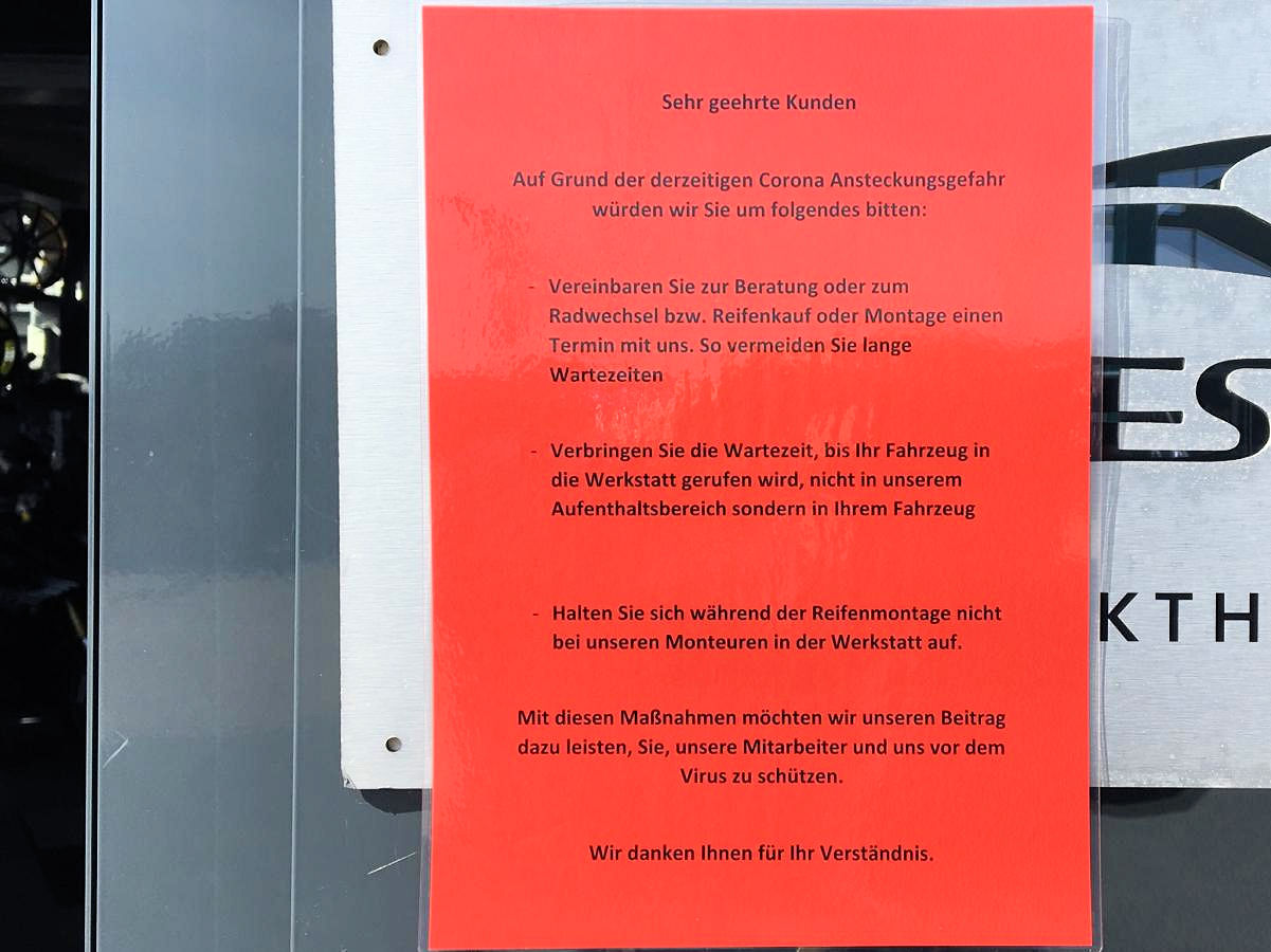 Reifenhandel solidarisch tb