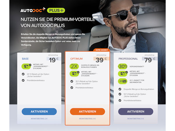 Autodoc startet Autodoc plus
