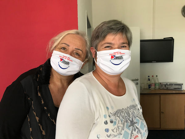PM Servicequadrat und Nasen Masken klein