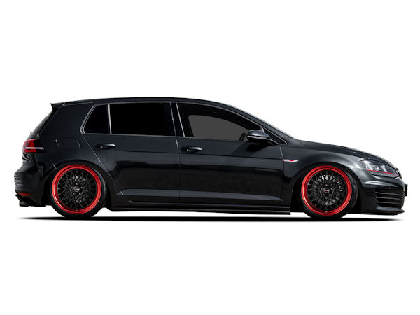 BORBET B 19 black red Golf GTI klein