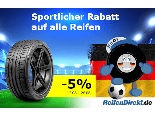Delticom ReifenDirekt Rabattaktion