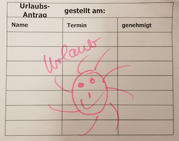 Urlaubsanspruch Corona klein