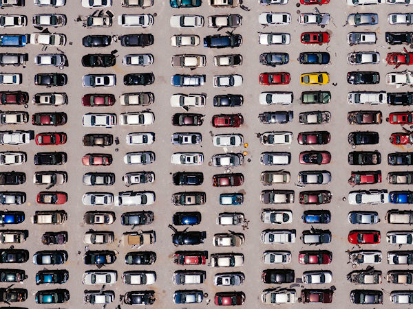 aerial view of parking lot 2402235 tb