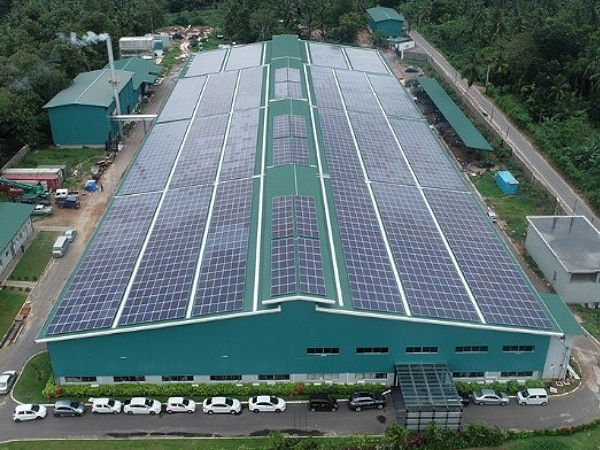 GRI Werk mit Solaranlage auf dem Dach