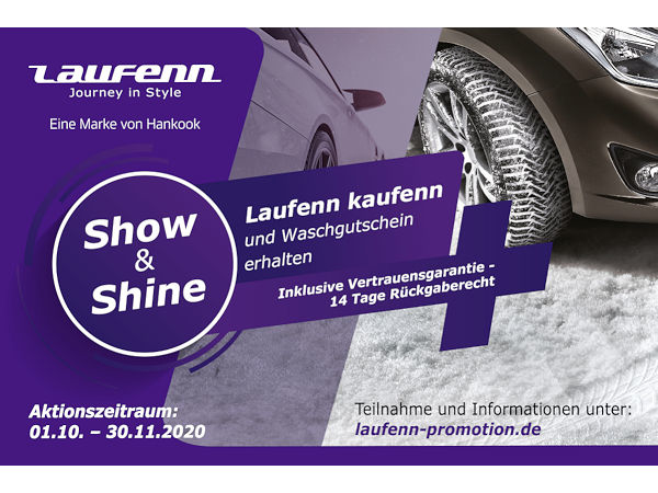 Hankook landesweiter Laufenn Verkaufsaktion