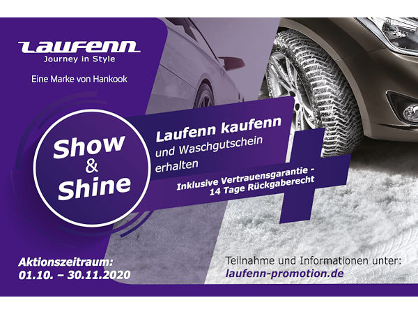 Hankook landesweiter Laufenn Verkaufsaktion