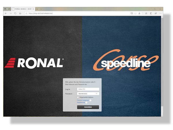 Ronal Webshop