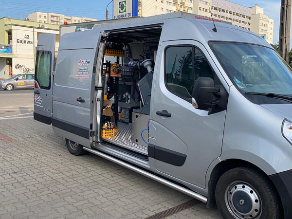 TMG E Cube Demonstrationsfahrzeug