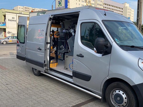 TMG E Cube Demonstrationsfahrzeug