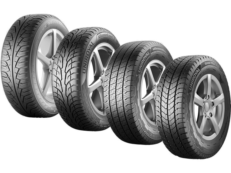 Uniroyal Winter und Ganzjahresreifen fuer Pkw und Transporter 2020
