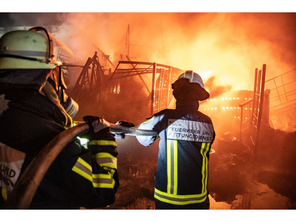 Feuer Reifenlager Bochum